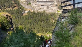PASSEGGIATA PARLANTE DA FENESTRELLE  AL FORT MUTIN