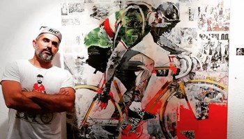 “È uno sport nobile”, Mostra d’arte di Miguel Soro, pittore ed ex ciclista professionista