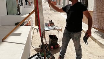 “È uno sport nobile”, Mostra d’arte di Miguel Soro, pittore ed ex ciclista professionista