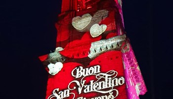 A GIAVENO SAN VALENTINO È "DUE CUORI E UN CAMPANILE"
