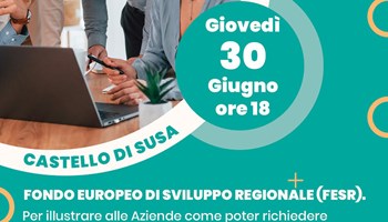 Susa: incontro con l'assessore regionale sui fondi alle imprese