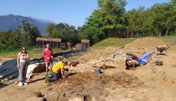 Scavi archeologici 2023 Almese La villa romana di Almese