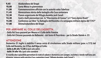 Festa del Piemonte: torna la Rievocazione storica della Battaglia dell'Assietta