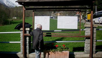 Bacheche4 L’Ossario di Forno di Coazze e la “Finestra sulla Resistenza”