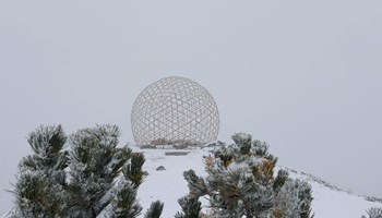 Neve al Mirage - Andrea Bogianchino “Mirage”, una sfera sui Monti della Luna