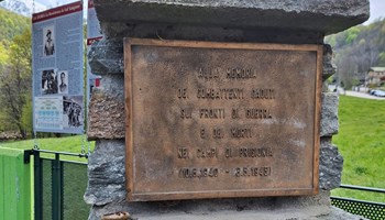 Piazza Milano3 L’Ossario di Forno di Coazze e la “Finestra sulla Resistenza”