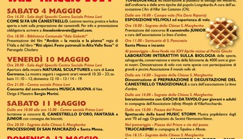 Vaie, gli appuntamenti della Sagra del Canestrello 2024: Mostra mercato il 12 Maggio