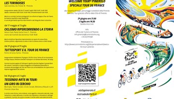 Martedì 2 luglio il Tour de France partirà da Pinerolo!