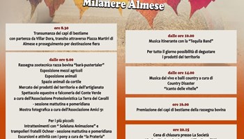 Domenica 23 ottobre 2022 c'è la Fiera Agricola di Milanere