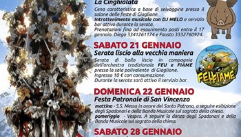 29 gennaio, a Giaglione gli spadonari danzano per San Vincenzo