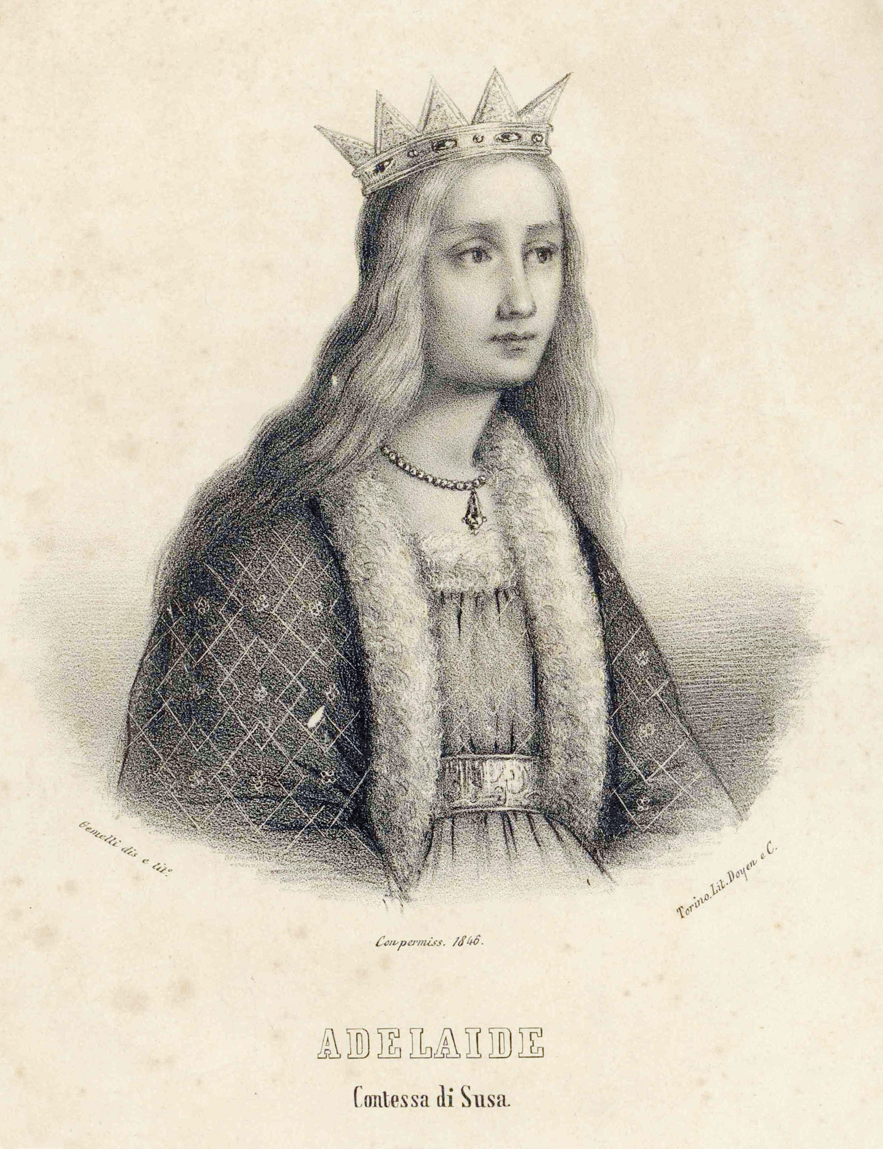 Adelaide di Susa, la potente marchesa che accompagnò Enrico IV a Canossa