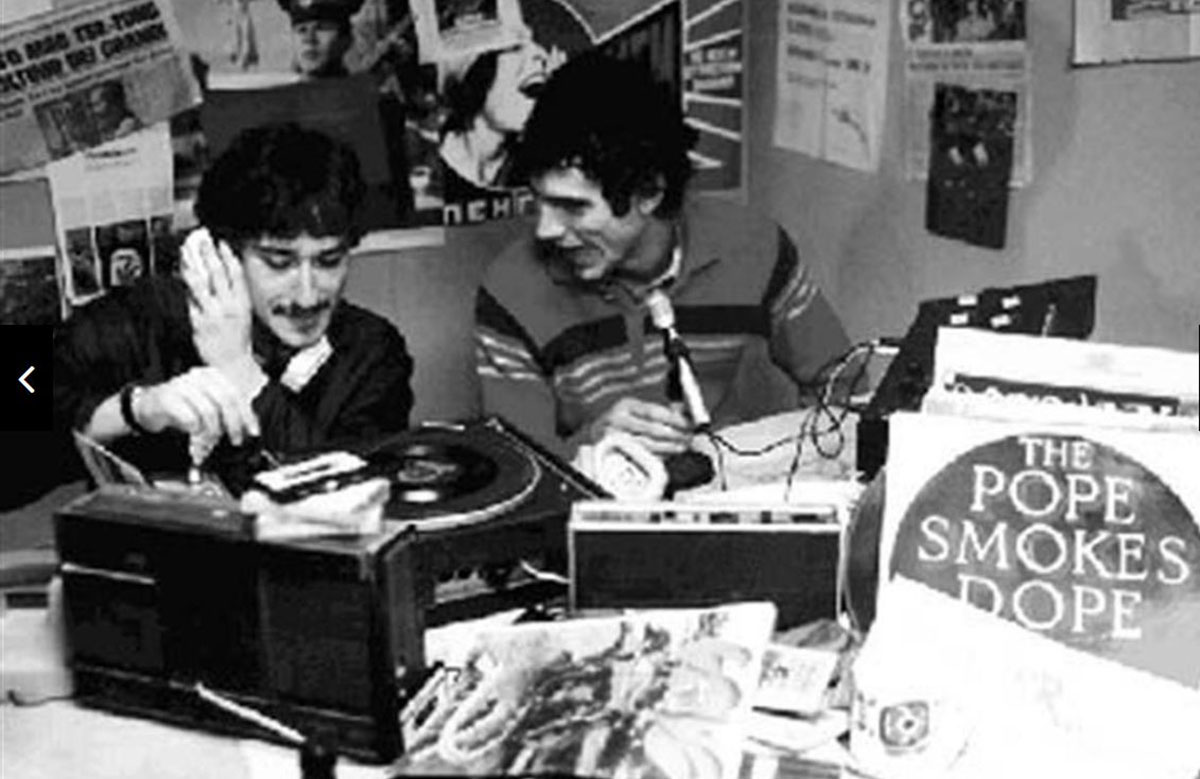 Radio Alice a Bologna, una delle più conosciute "radio libere" degli anni 70 