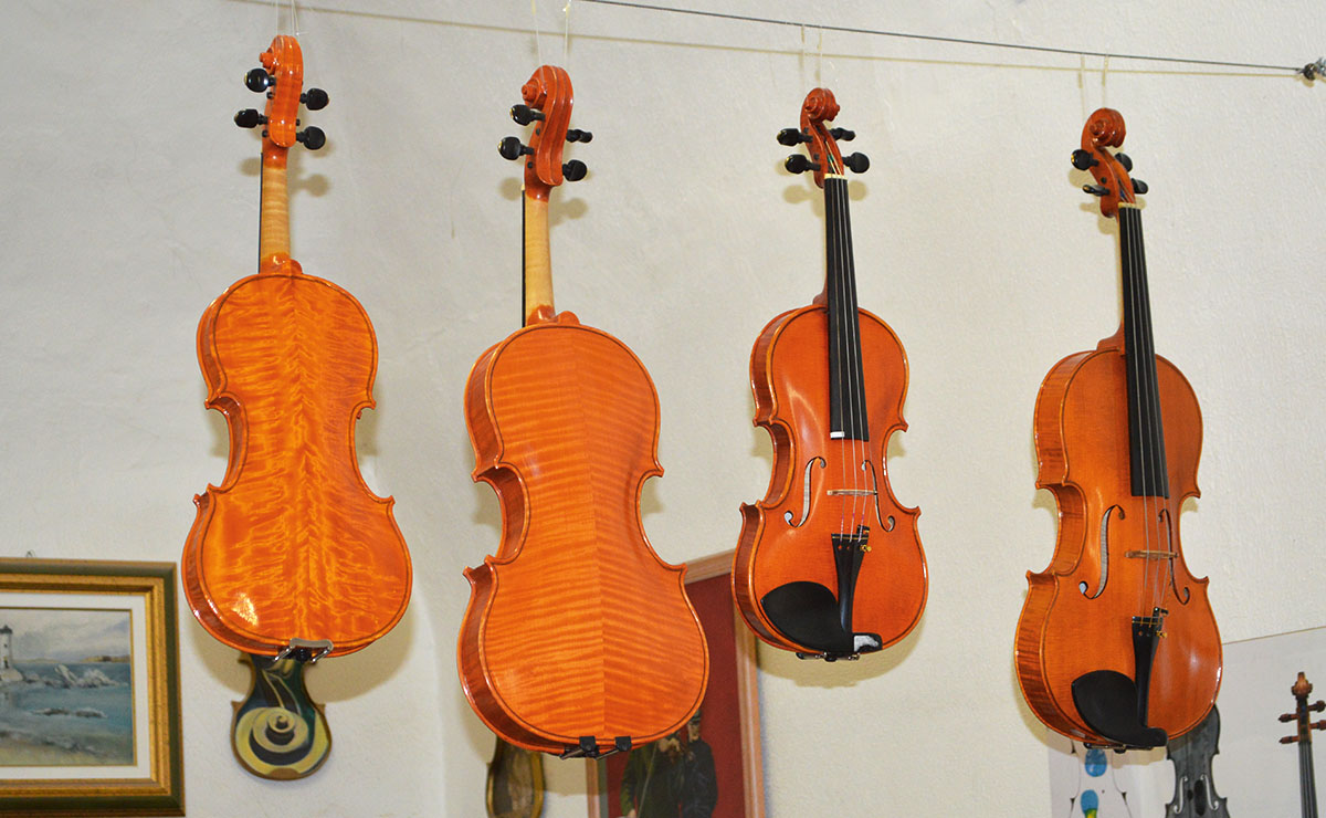 Viole e violini dell'Antica Liuteria Piemontese